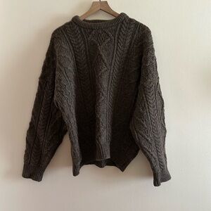 aran crafts vintage wool jumper